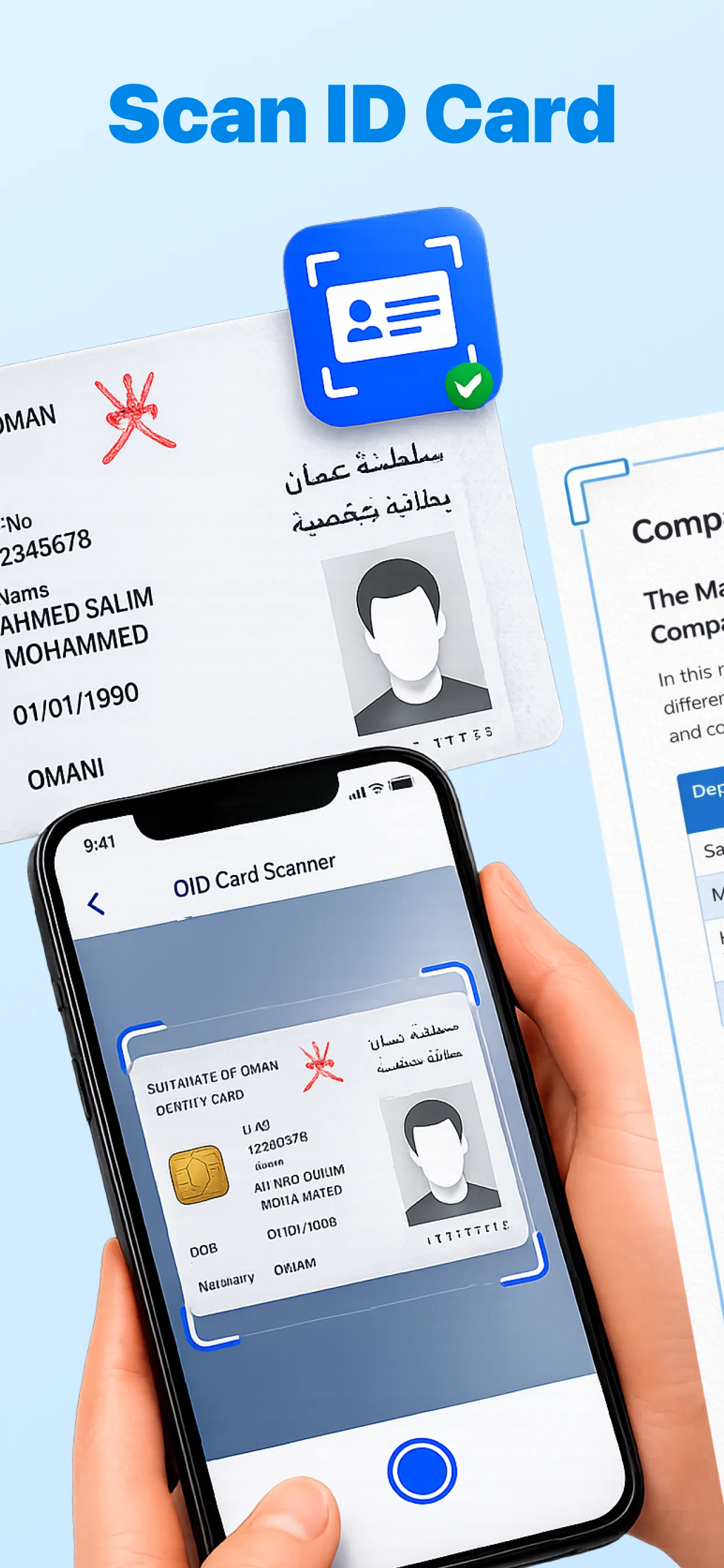 ID Scanner and ID Card Scanner screenshot